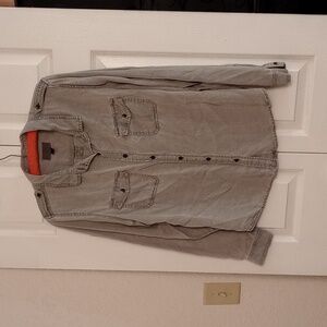 WILD FABLE gray metal buttons size large Women Girls